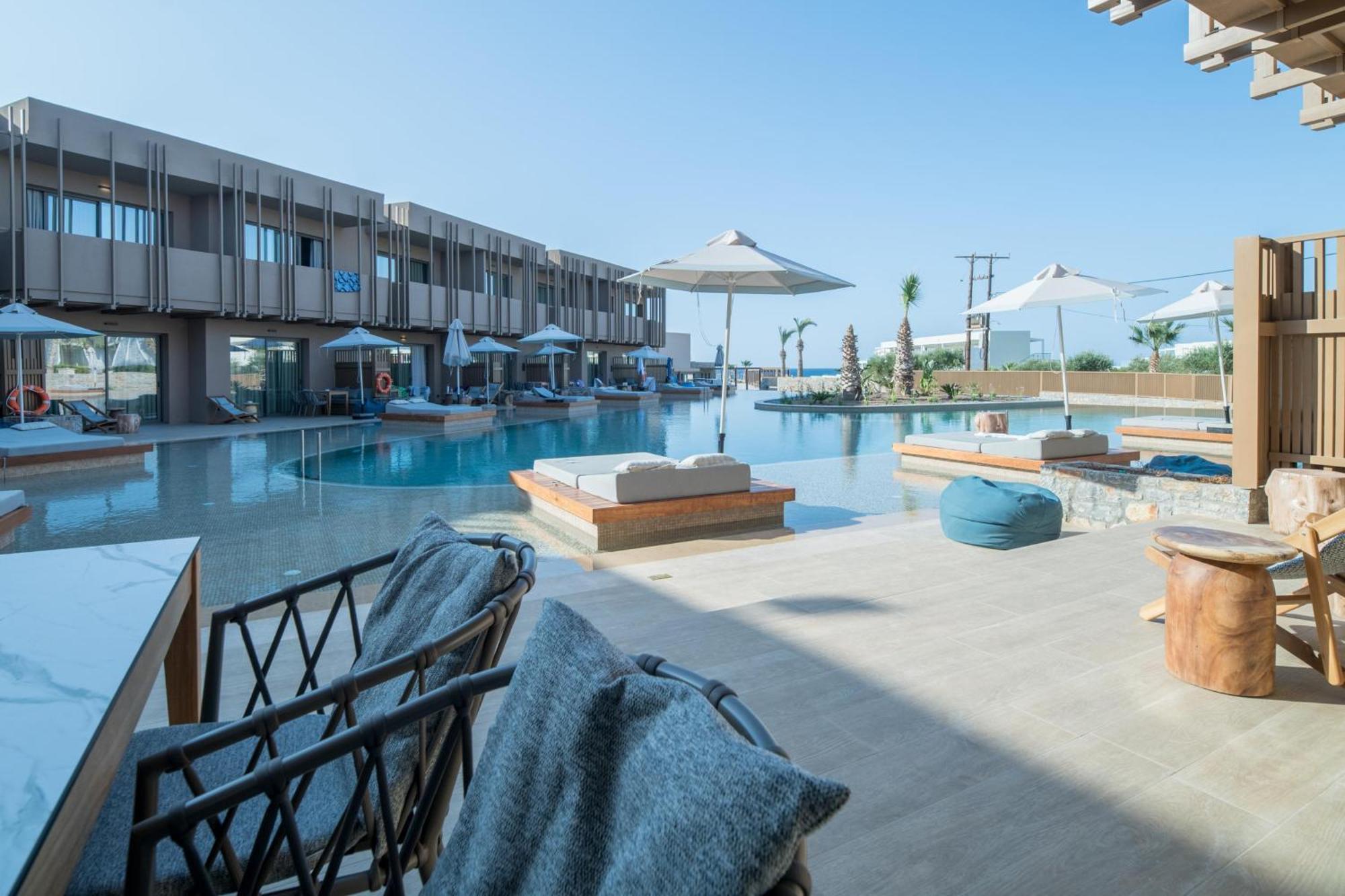 Senseana Sea Side Resort & Aquadventure Аналипси Экстерьер фото